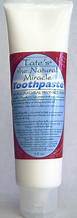 Tate's Natural Miracle Toothpaste 5oz (light mint)