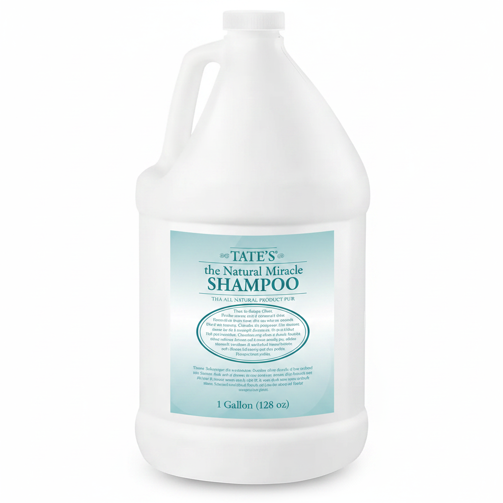 Tate's The Natural Miracle Shampoo Gallon front