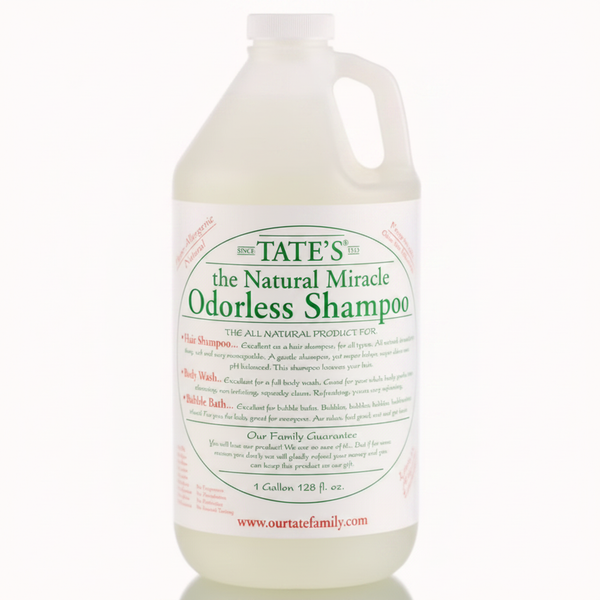 Tate's The Natural Miracle Odorless Shampoo 18 oz